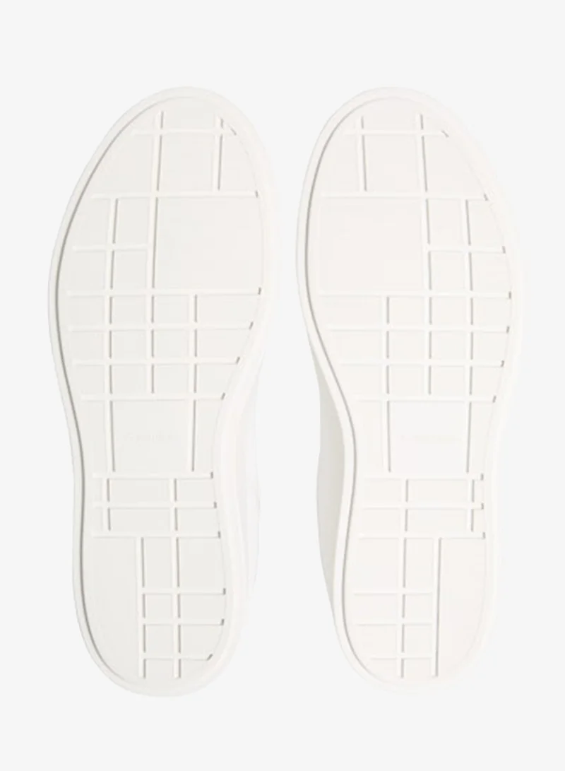 CALVIN KLEIN  Brooke - Canvas Signature Logo Trainers for Women | Best Price UAE
